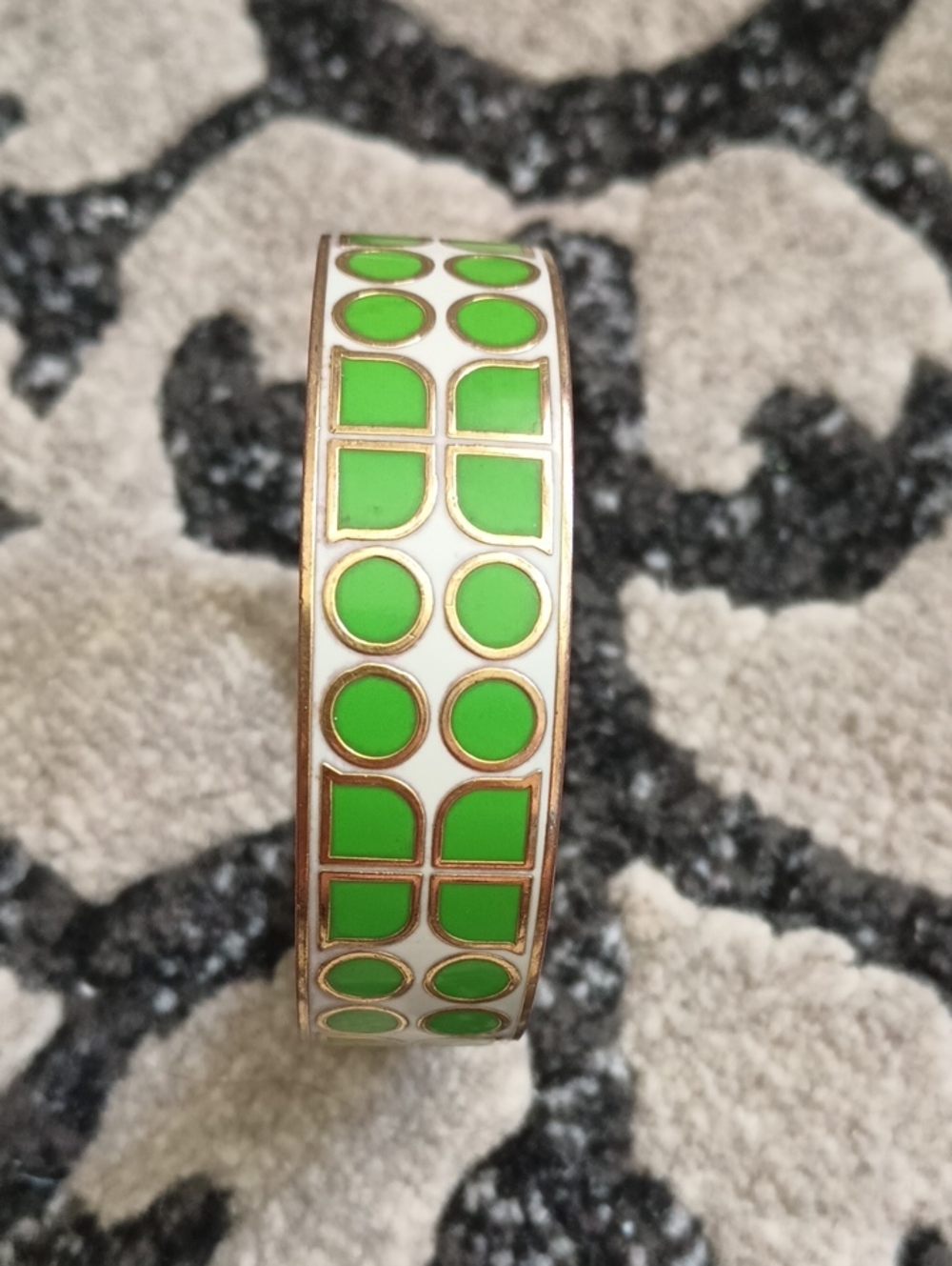 KATE SPADE ♤ NEW YORK "HAVE COURAGE" GREEN BRACELET Sold Out, Hard to find POC